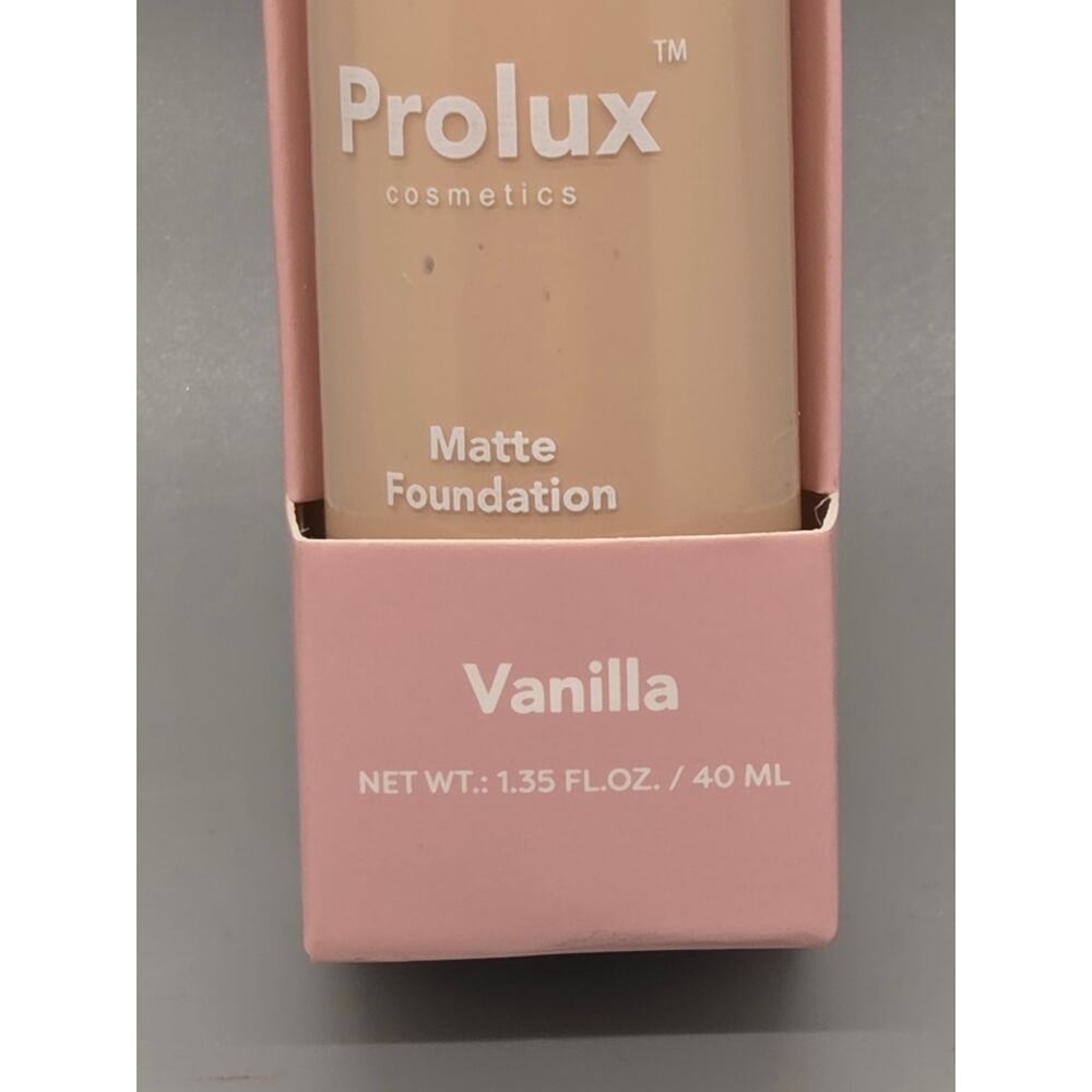 Prolux Cosmetics Matte Foundation In Vanilla - Picture 2 of 5
